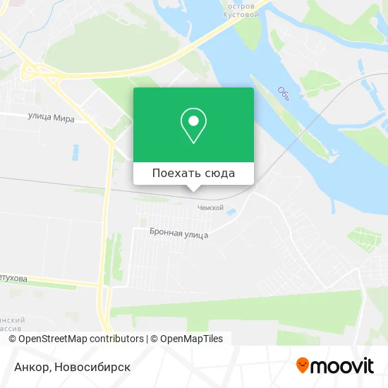 Карта Анкор