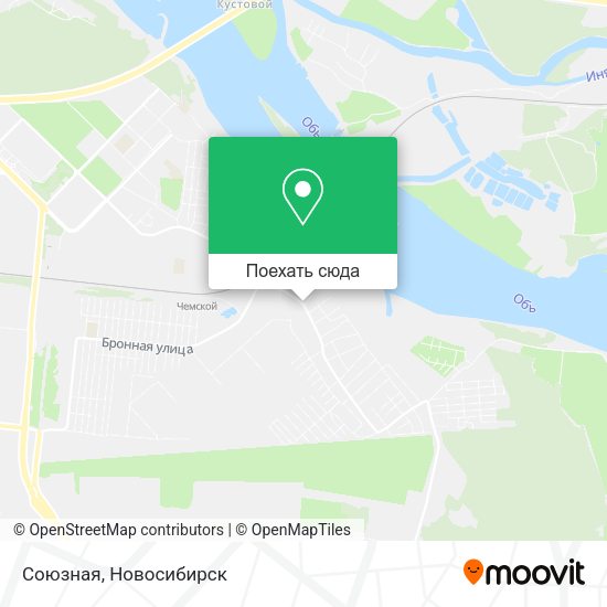 Карта Союзная