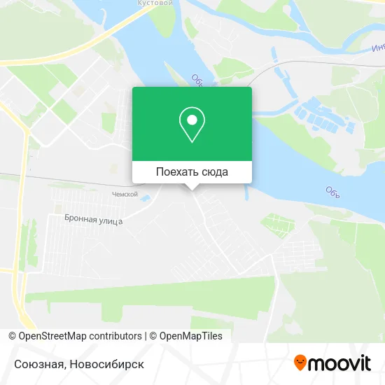 Карта Союзная