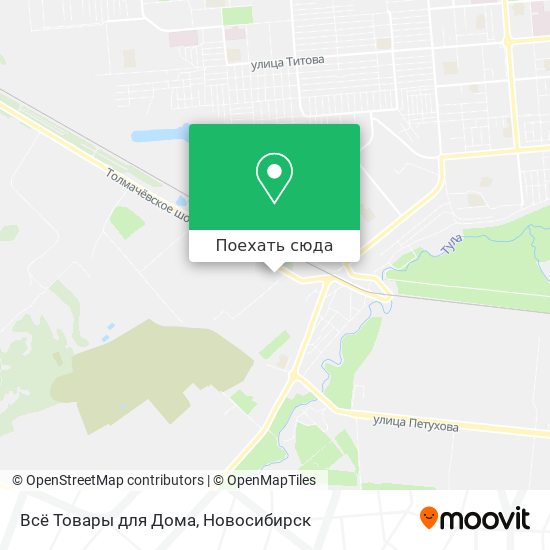 Карта Всё Товары для Дома