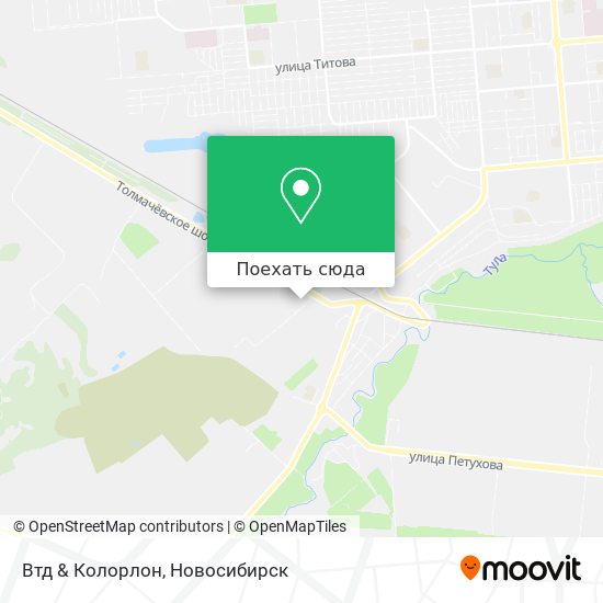 Карта Втд & Колорлон