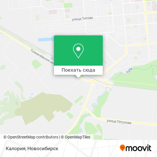 Карта Калория