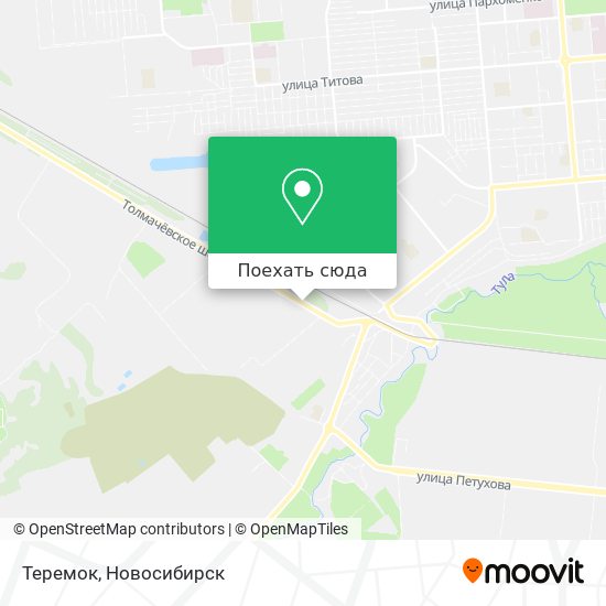 Карта Теремок