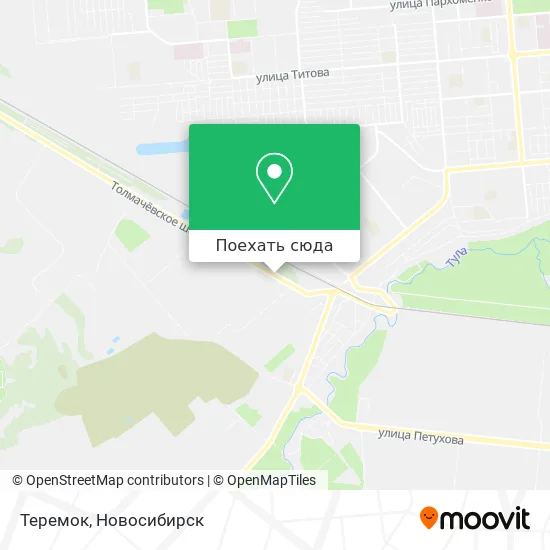 Карта Теремок