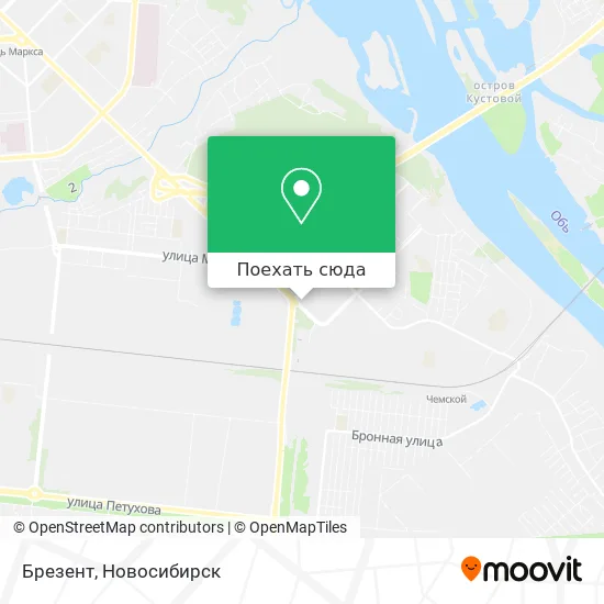 Карта Брезент