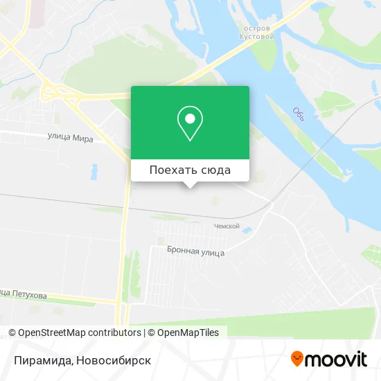Карта Пирамида