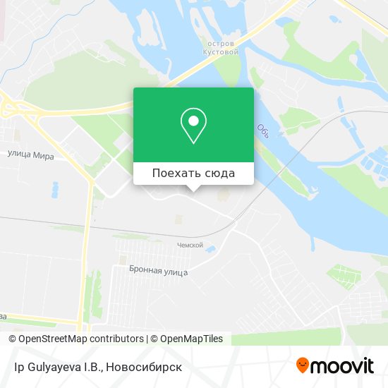 Карта Ip Gulyayeva I.B.