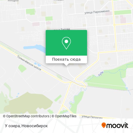 Карта У озера