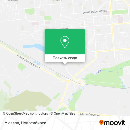 Карта У озера