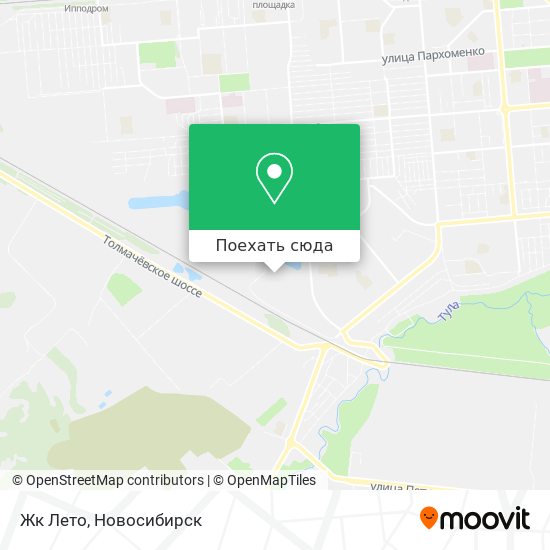 Карта Жк Лето