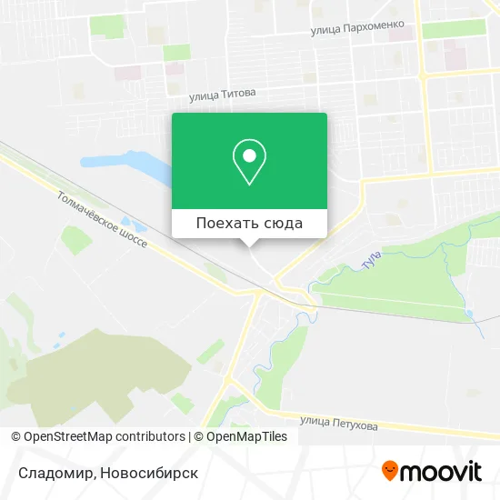 Карта Сладомир