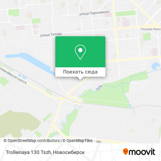 Карта Trolleinaya 130 Tszh