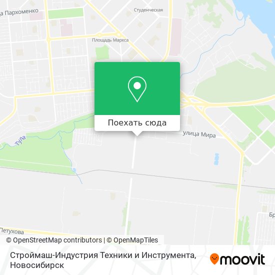 Карта Строймаш-Индустрия Техники и Инструмента