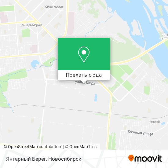 Карта Янтарный Берег