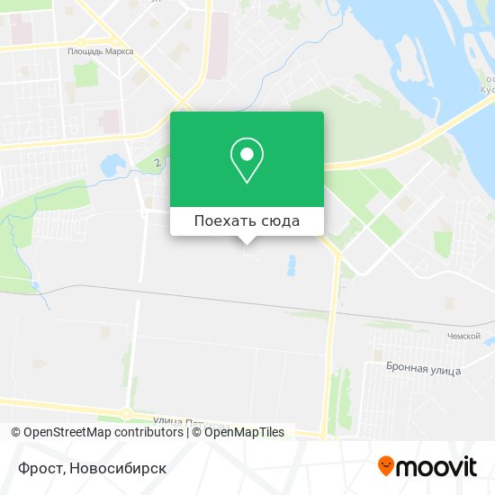 Карта Фрост