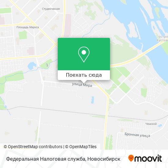 Карта Федеральная Налоговая служба