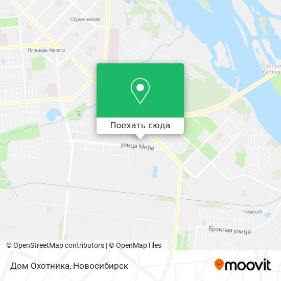 Карта Дом Охотника