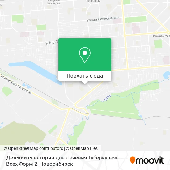 Карта Детский санаторий для Лечения Туберкулёза Всех Форм 2