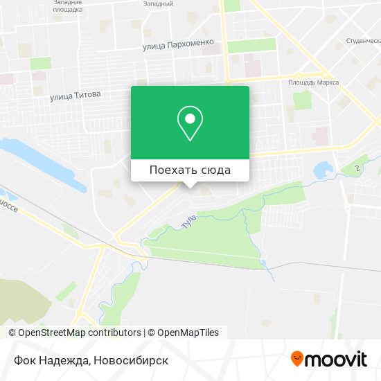 Карта Фок Надежда
