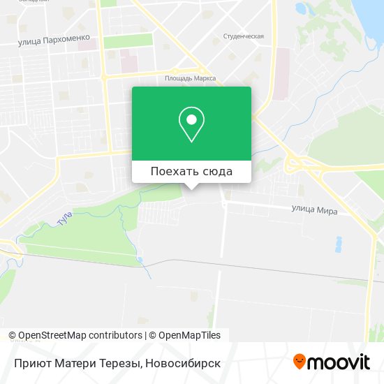 Карта Приют Матери Терезы