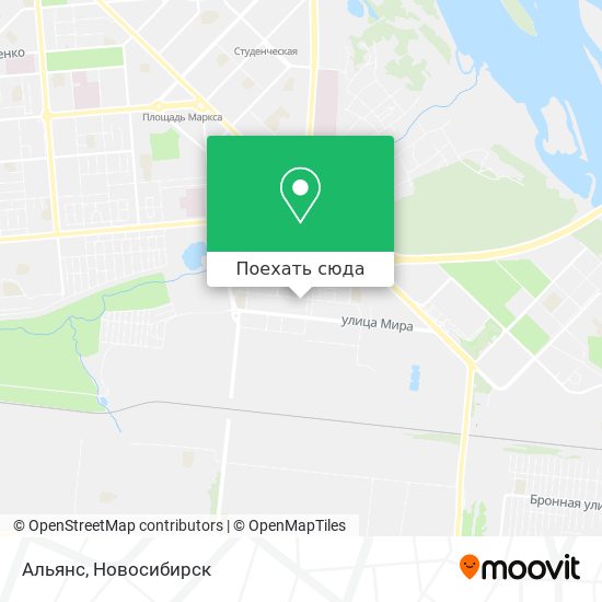 Карта Альянс