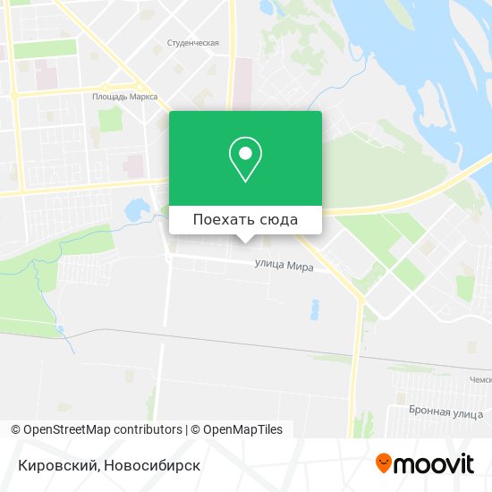 Карта Кировский