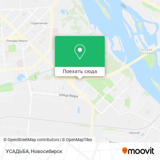 Карта УСАДЬБА