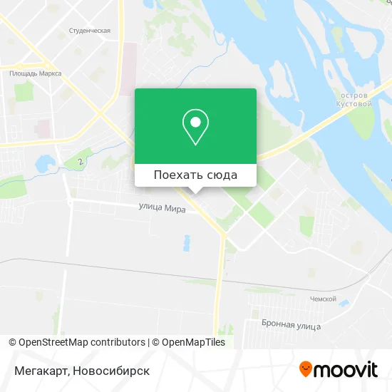 Карта Мегакарт
