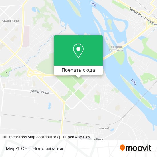 Карта Мир-1 СНТ