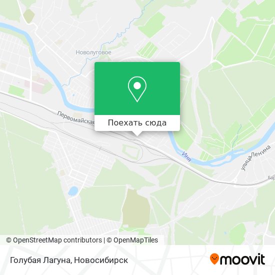 Карта Голубая Лагуна