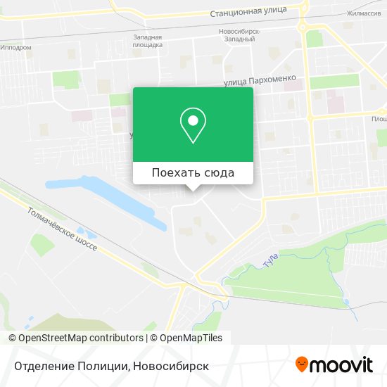 Карта Отделение Полиции