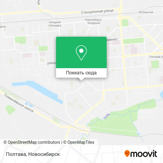 Карта Полтава
