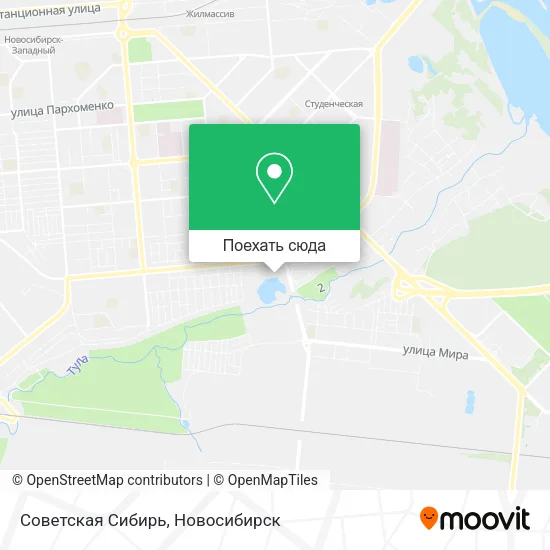 Карта Советская Сибирь