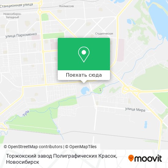 Карта Торжокский завод Полиграфических Красок
