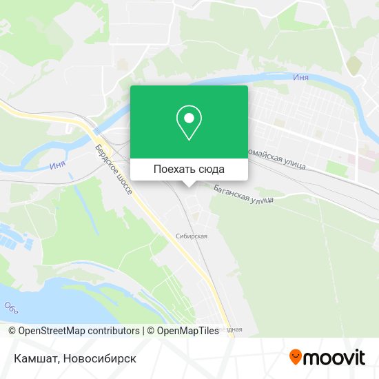 Карта Камшат