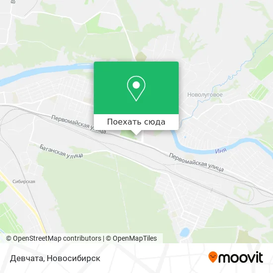 Карта Девчата