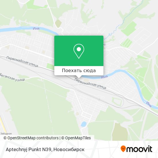 Карта Aptechnyj Punkt N39