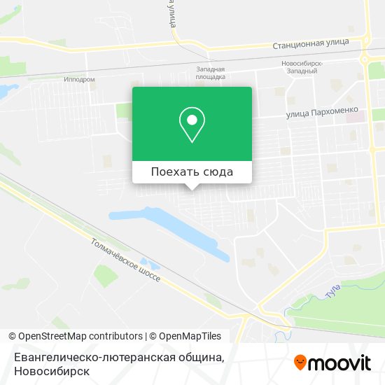 Карта Евангелическо-лютеранская община