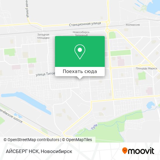 Карта АЙСБЕРГ НСК