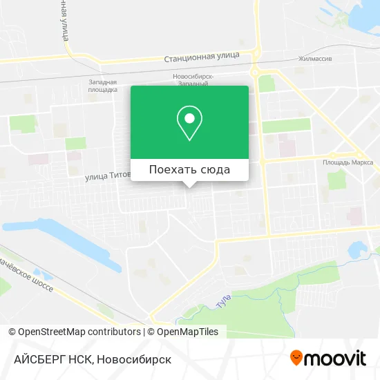 Карта АЙСБЕРГ НСК