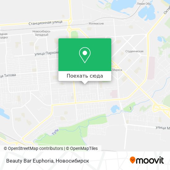 Карта Beauty Bar Euphoria
