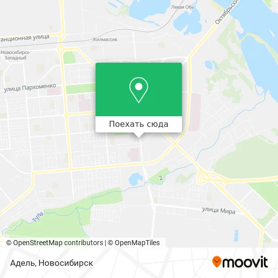 Карта Адель