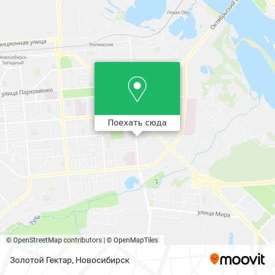 Карта Золотой Гектар