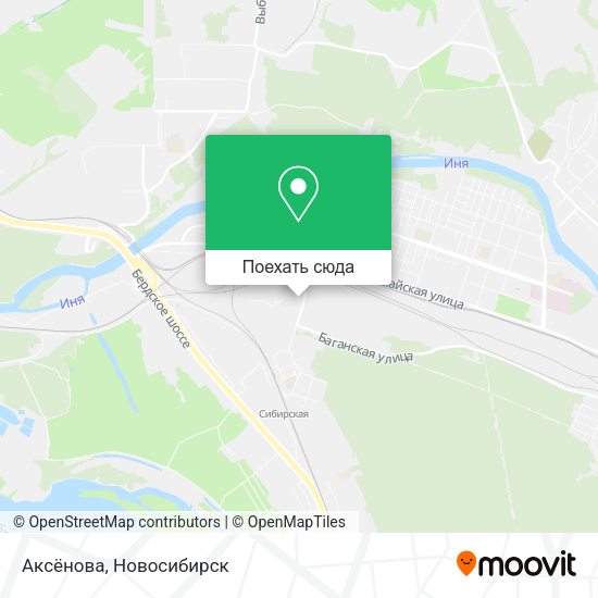 Карта Аксёнова