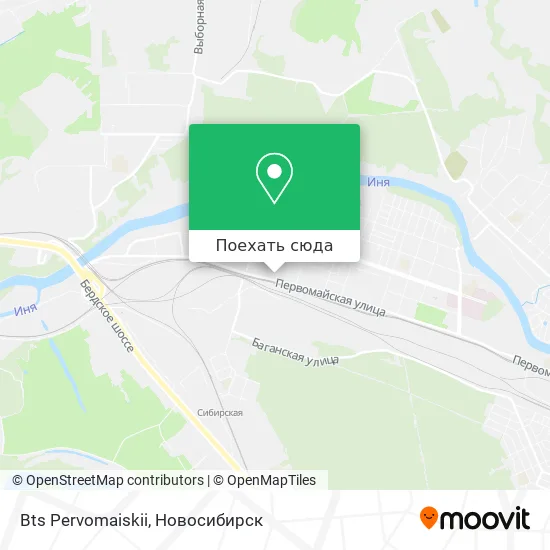 Карта Bts Pervomaiskii