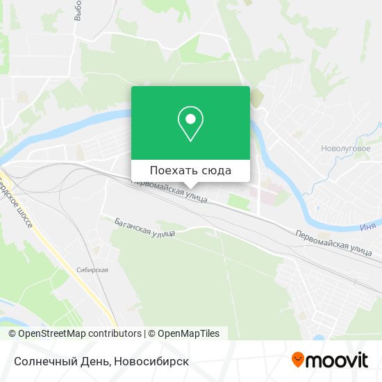Карта Солнечный День