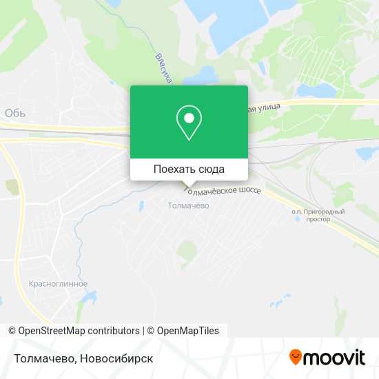 Карта Толмачево