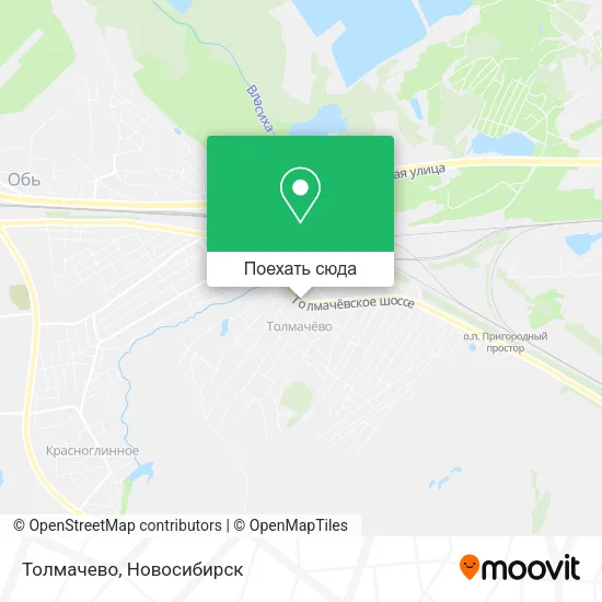 Карта Толмачево