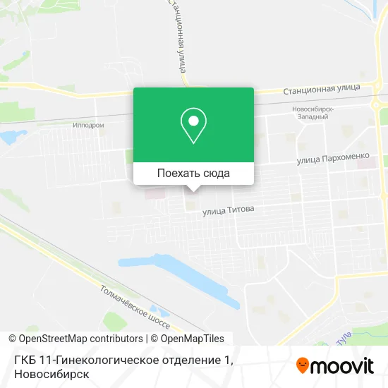 Карта ГКБ 11-Гинекологическое отделение 1