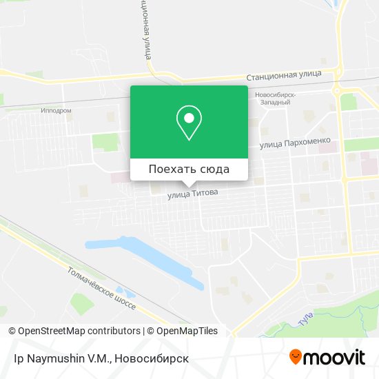 Карта Ip Naymushin V.M.